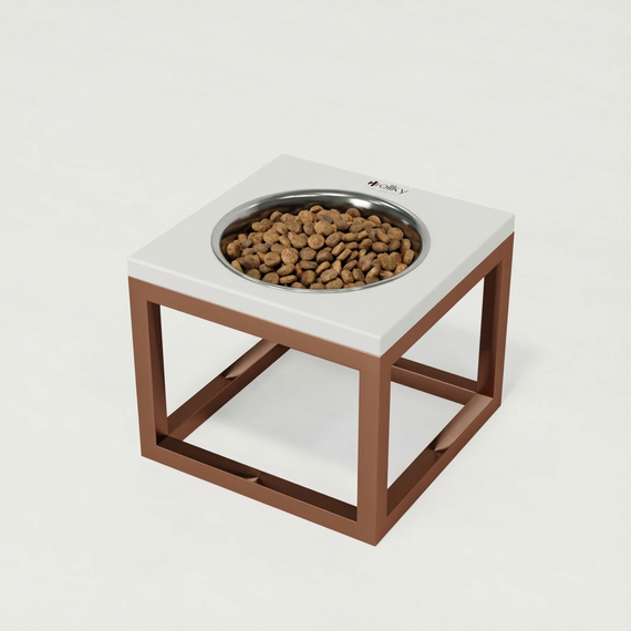 Миска на подставке для больших собак Hollky Base Solo XL (1 × 1,8 л) Solo XL-262620-GLWH