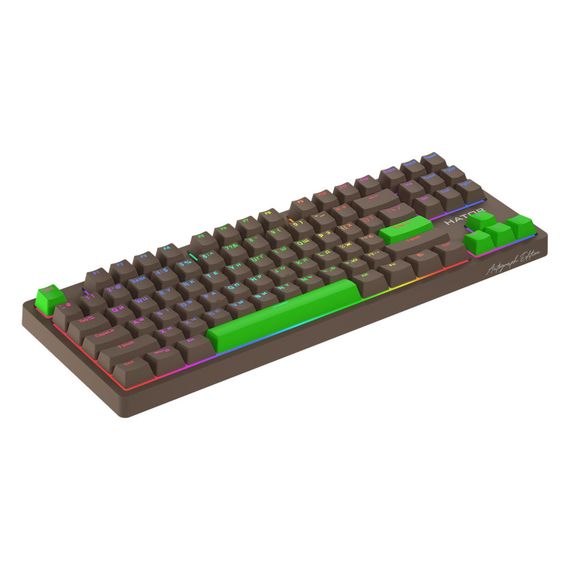 Клавіатура Hator Rockfall 2 Autograph Edition Mecha TKL Aurum Choco USB Choco (HTK-527) | Зображення 1