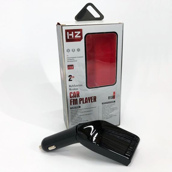 Автомобильный FM трансмиттер модулятор H15 Bluetooth MP3, Fm модулятор usb. Цвет: черный | Зображення 7