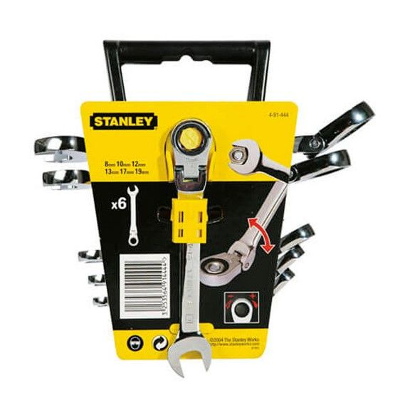 Набор ключей комбинированных Stanley MaxiDrive Plus 6шт (4-91-444)
