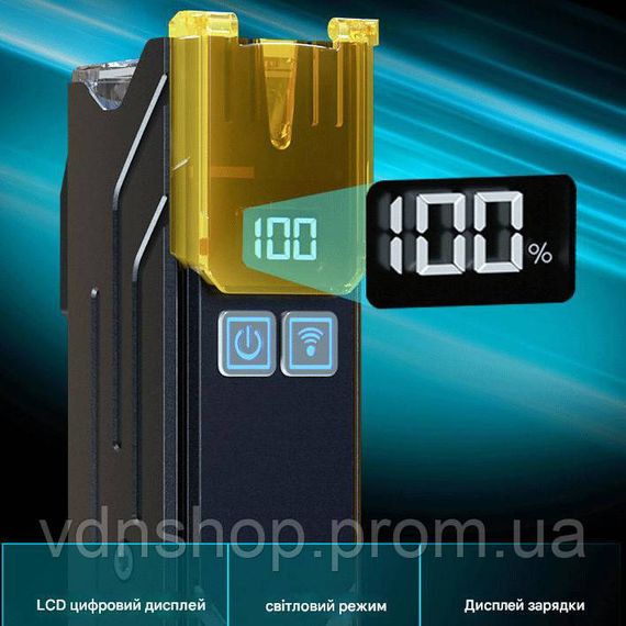 Велосипедний ліхтар із фіксацією на кермо Q03L, Велоліхтар з акумулятором і зарядним пристроєм EL-93 | Зображення 2