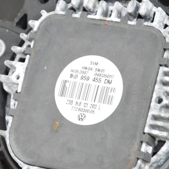 Вентилятор радіатора в зборі Volkswagen Golf V 2003-2008 Вентилятор радіатора Фольксваген Гольф 5 1K0121205N | Зображення 2