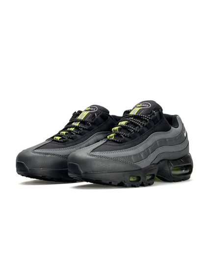 Чоловічі кросівки Air Max 95 Dark Grey Black весна / літо / осінь A3861 | Зображення 2