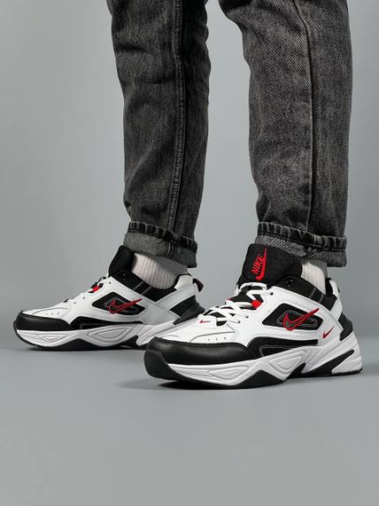 Кросівки N-ike M2K Tekno Black White Red 27.5см 43 27.5 см | Зображення 7