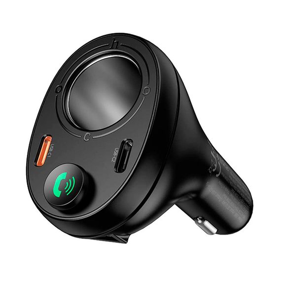 FM- модулятор HOCO E88, Black, Box | Зображення 1