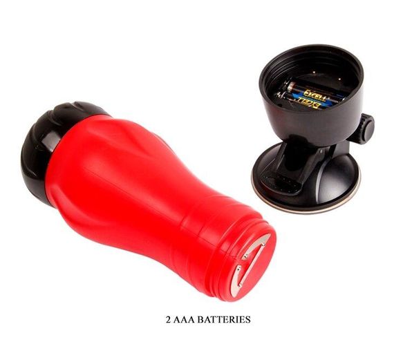 Мастурбатор ротик з вібрацією CRAZY Bull-Flora, BM-00900T47Z-2 Sex Aura | Зображення 8