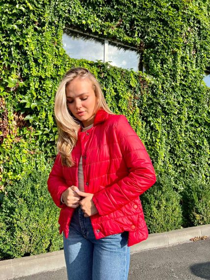 Куртка, арт.932, колір червоний