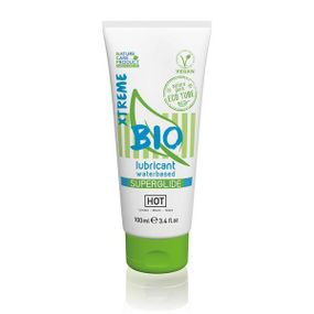 Лубрикант на водній основі Hot Bio lubricant Superglide Xtreme, 100 мл sexstyle
