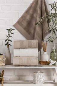 Набор полотенец 70х140 см Pupilla Life, банные 4 шт.