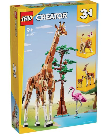 Конструктор LEGO Creator Дикі тварини сафарі 31150