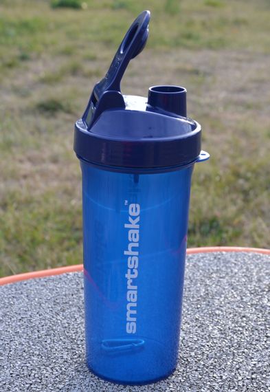 Шейкер спортивний Smartshake Lite 1000ml Glossy-Navy Blue | Зображення 3