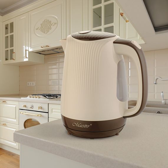 Електрочайник Maestro MR-042-beige 1.7 л бежевий | Зображення 1