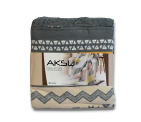 Плед Aksu 180×220 см. Tulipe Sari