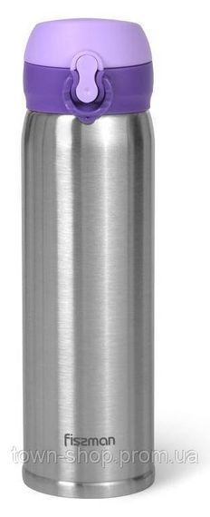 Термос Fissman Joranne Lilac 420мл из нержавеющей стали FN-9821