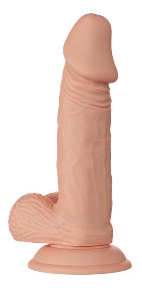Фаллоимитатор с мошонкой на присоске BAILE - Beautiful Zebulon 7.6", BW-008108NR Sex Aura | Зображення 5