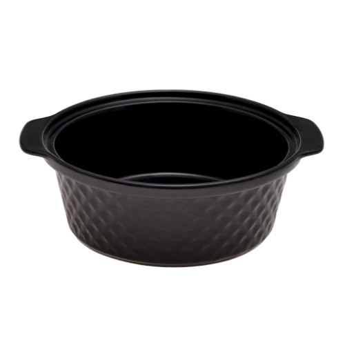 Марміт круглий 1,5л 24*21*8см кераміка скляна кришка + метал.підставка 6425 KAMILLE | Зображення 3