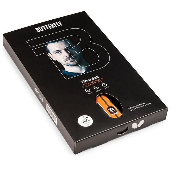 Ракетка для настільного тенісу Butterfly Timo Boll Comfort, 177 г, просунутий, середній рівень | Зображення 1