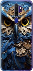 Чехол на Oppo A5 2020 Сова v2 "5649u-1888-17620"