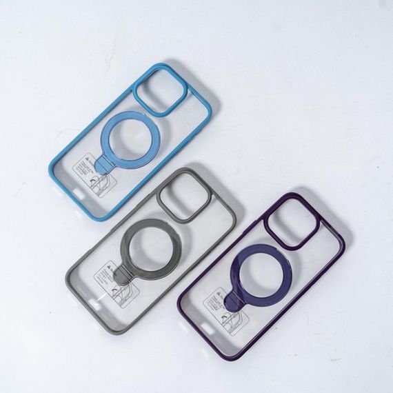 Чохол для смартфона Spigen AAA Magnetic Ring for Apple iPhone 16 Grey | Зображення 3