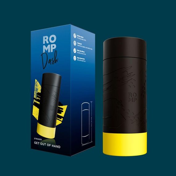 Мастурбатор Анус у колбі Romp Dash з ефектом всмоктування Sex Aura | Зображення 9