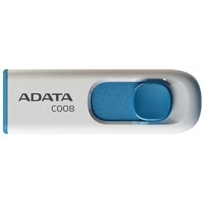 USB флеш накопитель ADATA 32GB C008 White USB 2.0 (AC008-32G-RWE) (AC008-32G-RWE)