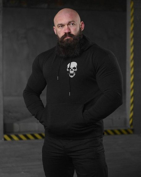 Худі maklin Далі Бога Немає black НП4880 | Зображення 5