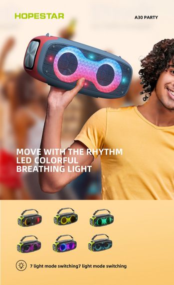 Колонка XPRO A30 Party Потужний звук 60 Вт (41748-A30 PARTY_2072) | Зображення 3