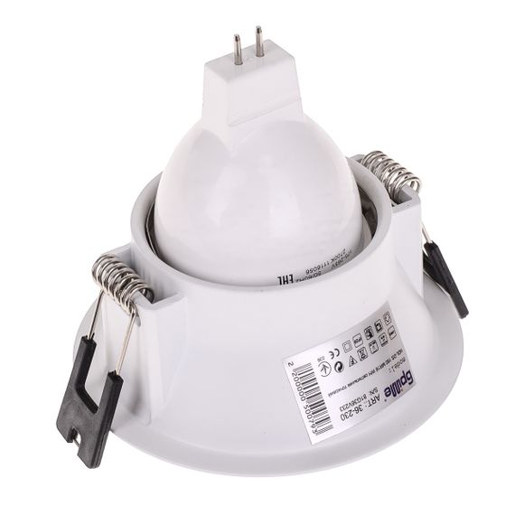 Светильник точечный HDL-DS 160 MR16 WH | Зображення 3