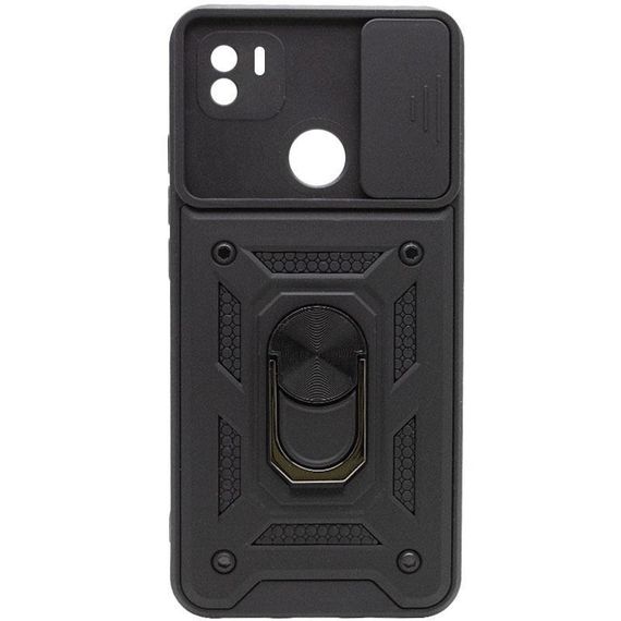 Чохол Ummi Camshield Serge Ring для Xiaomi Redmi A1+ / A2+ Чорний