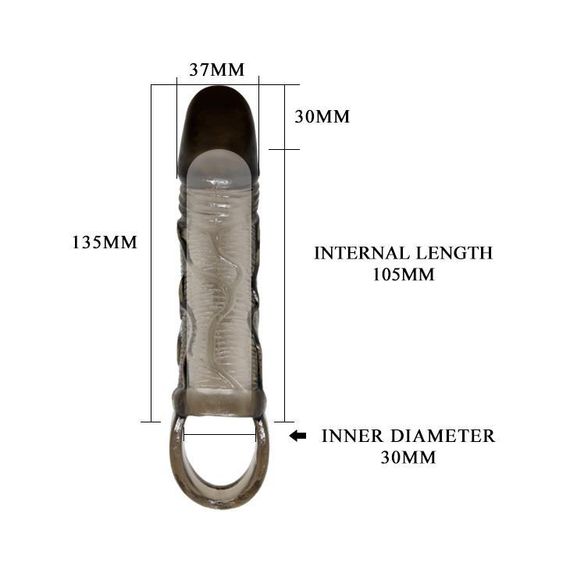 Насадка на член - Pretty Love Brayden Penis Sleeve sexstyle | Зображення 6