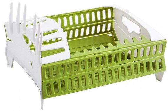 Органайзер – сушарка Collapsible Dish Rack ∙ Складна кухонна підставка для сушіння посуду | Зображення 4