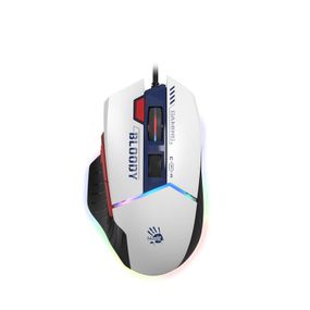 Миша ігрова A4Tech W95 Max Bloody, колір білий, активоване ПЗ