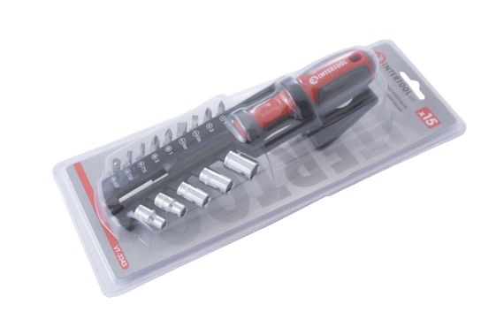 Отвертка Intertool - 15 ед. Pro (VT-3343) | Зображення 1