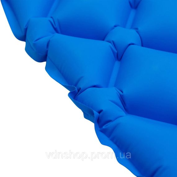 Матрац для намету надувний похідний 190х55х3 см туристичний матрац Синій SJ-0084BL | Зображення 3