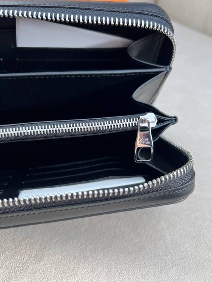 Органайзер чорний Louis Vuitton Zippy XL Damier Infini k425 | Зображення 2