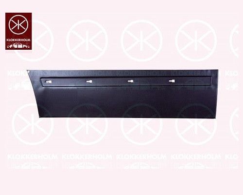 Ремчасть передней двери Mercedes Vito 96-03, левая (FPS)