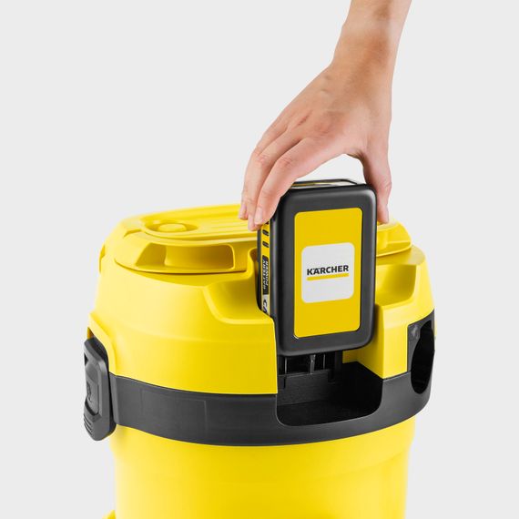 Пылесос профессиональный аккумуляторный Karcher WD 2-18 1.628-500.0 | Зображення 4