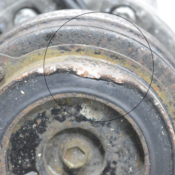 Компресор кондиціонера BMW 3 E46 5 E39 7 E38 БМВ е46 е39 е38 4472208026 | Зображення 1