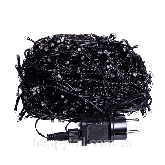 Гірлянда Різдвяна фея вулична 50 (м) 500 LED чорний провід Синій CF500L50MBBL | Зображення 3