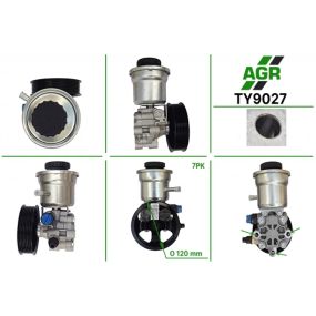 Насос ГУР новый TOYOTA HILUX 05-, LAND CRUISER 02-10, LAND CRUISER 150 10-