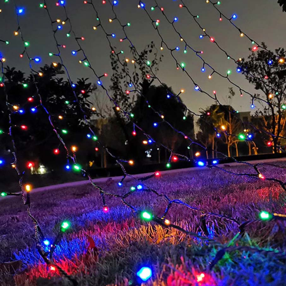 Світлодіодна гірлянда 50 Led 5м 8 режимів різнокольорова 220V CW-G-50L5VMC ColorWay | Зображення 4