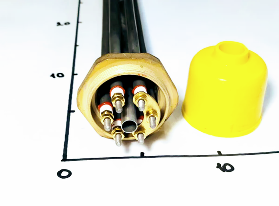 Блок ТЭНов 9000w с резьбой 1,5" Kawai | Зображення 2