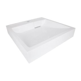 Раковина на пральну машину Qtap Arvin 595x595x115 мм, White QTARV2365WHI48575