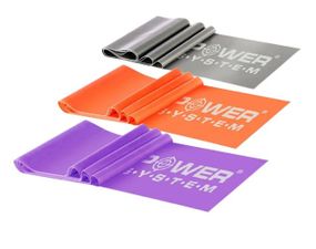 Стрічка-еспандер для спорту та реабілітації Power System PS-4007 Resistance Band Set 3 шт (PS-4007)