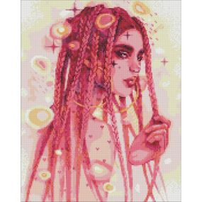 УЦЕНКА!!! Алмазная мозаика "Удивительная незнакомка" AMO7495-UC 40х50 см