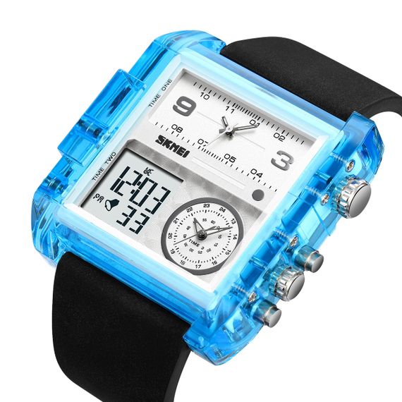 Skmei 2020BU Blue-Transparent SALE | Зображення 1