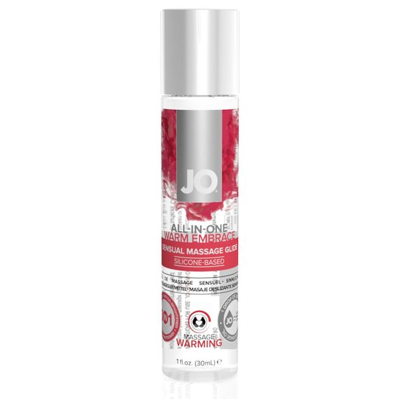 Лубрикант System JO - All-in-One Sensual Massage Glide Warm 30 ml Sex Aura