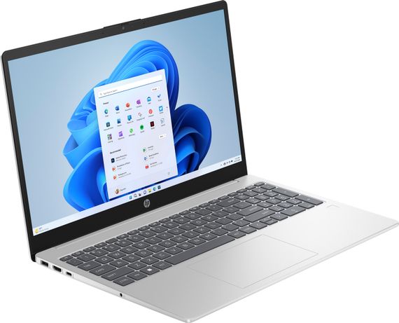 HP 15-fc0294ua 15.6" FHD IPS, 300n/Ryzen 5-5625U (4.3)/8Gb/SSD512Gb/Radeon/DOS/Сріблястий | Зображення 2