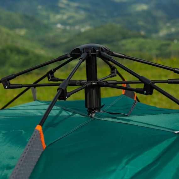 Намет автоматичний двомісний 200*230*130 см водонепроникний зелена LU015GR | Зображення 3