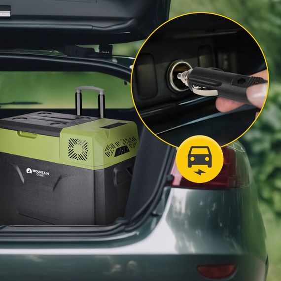 Холодильник туристичний компресорний Mountain Goat XTREME 47.3 л електричний, переносний Black/Olive (P-5905973404891) | Зображення 5